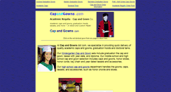 Desktop Screenshot of capandgowns.com